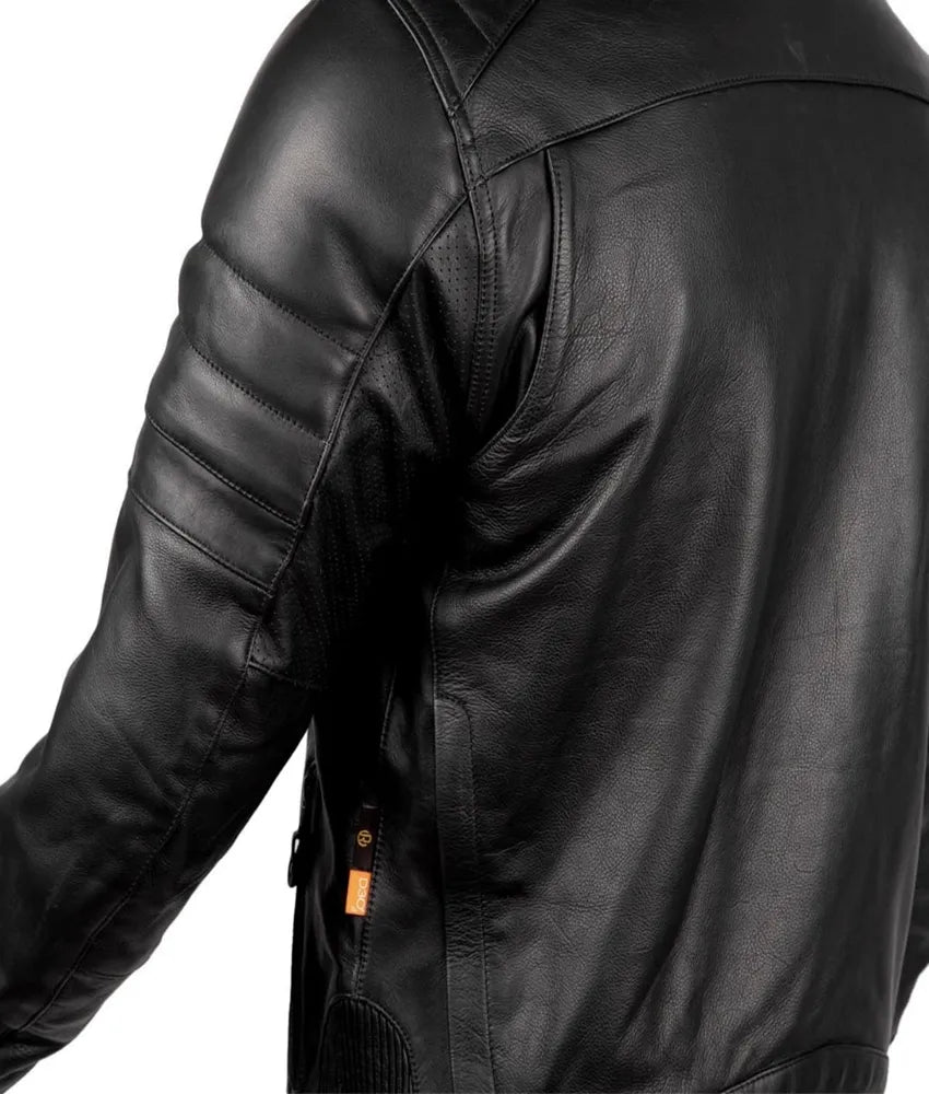 Men's Rider Leather Jacket - Bold and Sleek Design for the Modern Biker