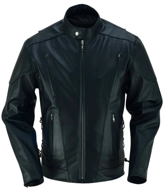 Plus size leather biker jacket - Stylish cool jackets