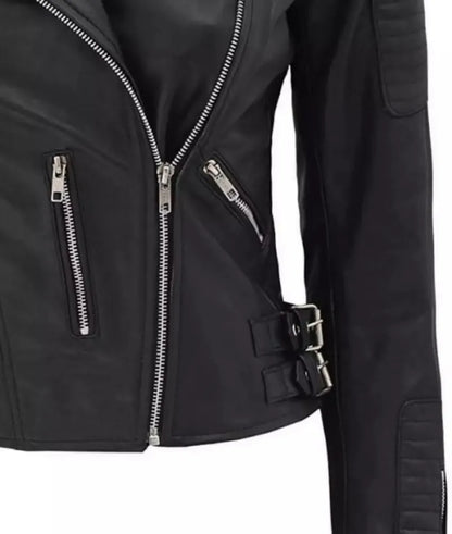 Women's Moto Finest Black Leather Jacket