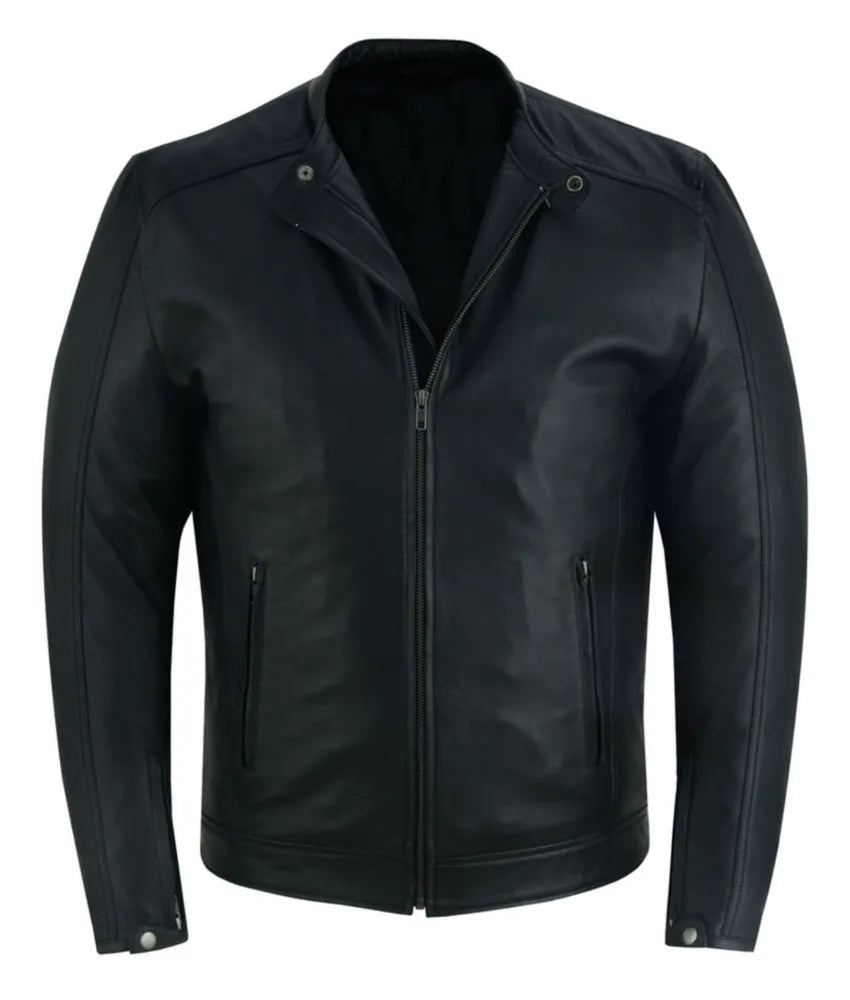 Classic Joe Men's Fashion Leather Jacket