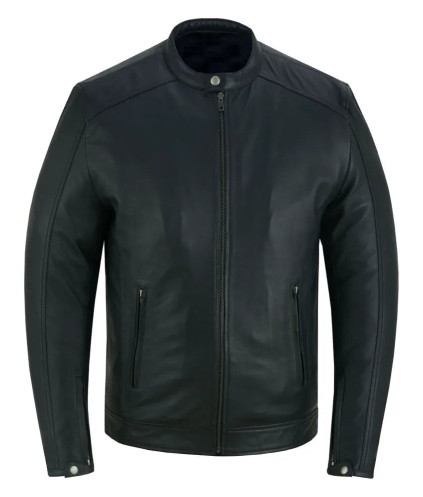 Classic Joe Men's Fashion Leather Jacket