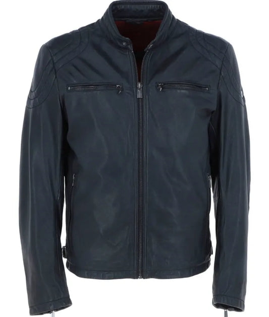 Timeless Leather Jacket Featuring a Sleek and Stylish Design for a Modern Appeal