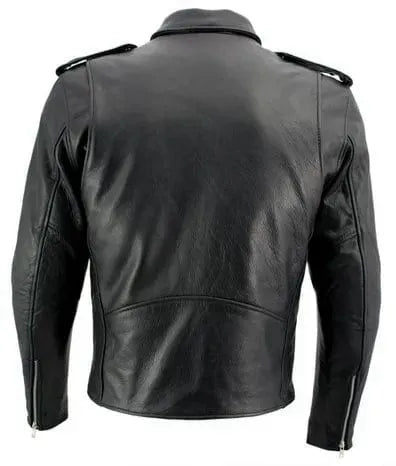 Women Asymmetrical Black Leather Jacket