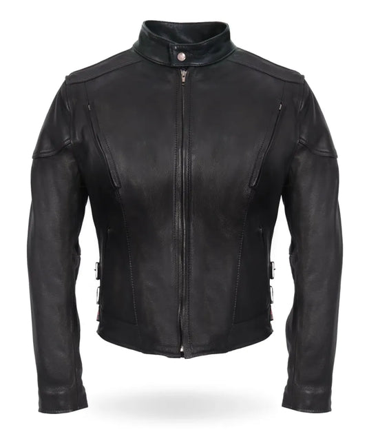 Hot Leather jacket - Ladies leather bomber jacket