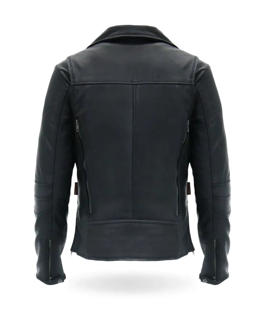 Hot Leather jacket - Ladies Leather Motorcycle jacket